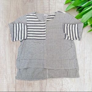 Habitat Stripe Pullover Indigo White Medium